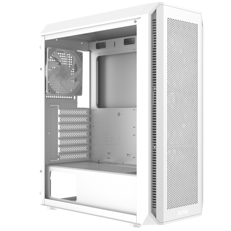 XPG VALOR AIR PLUS Tårn ATX Ingen strømforsyning Hvid